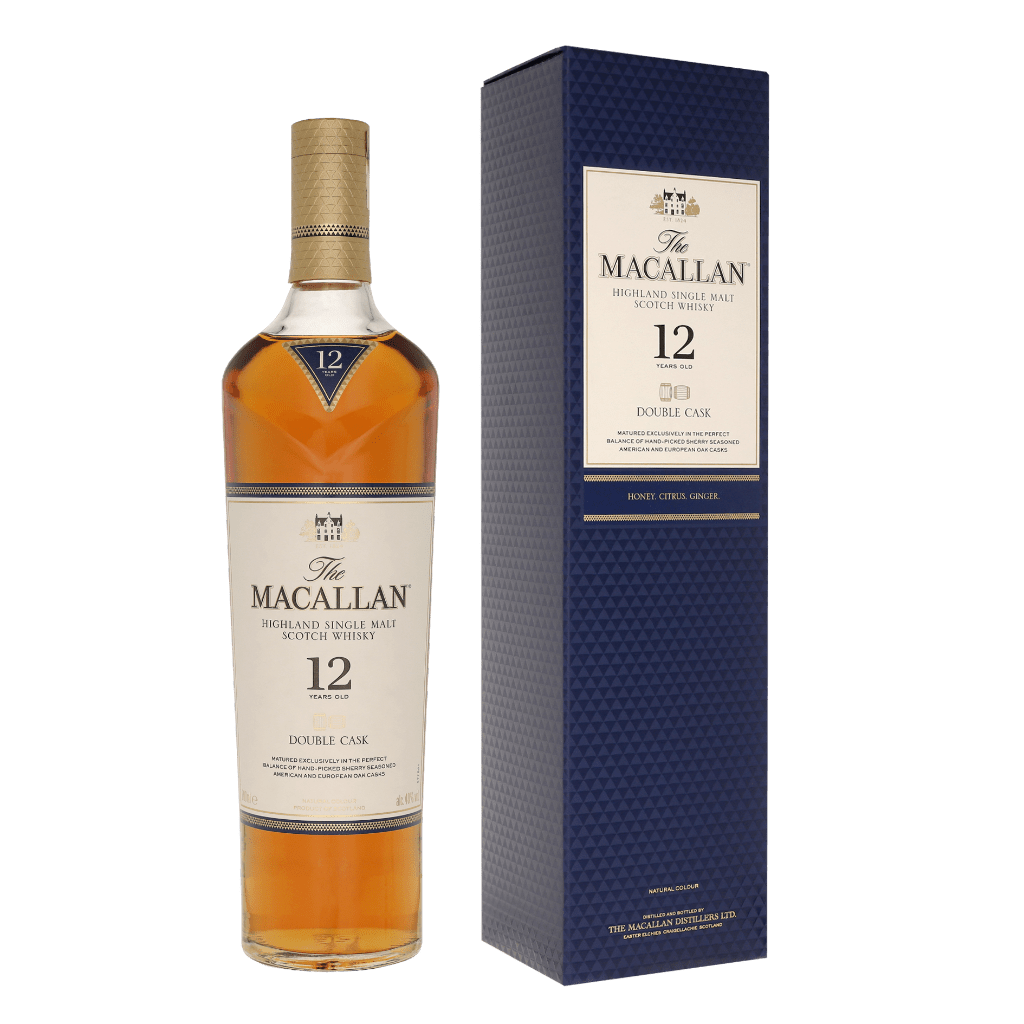 The Macallan 12 Years Double Cask 70cl Single Malt Whisky + Giftbox