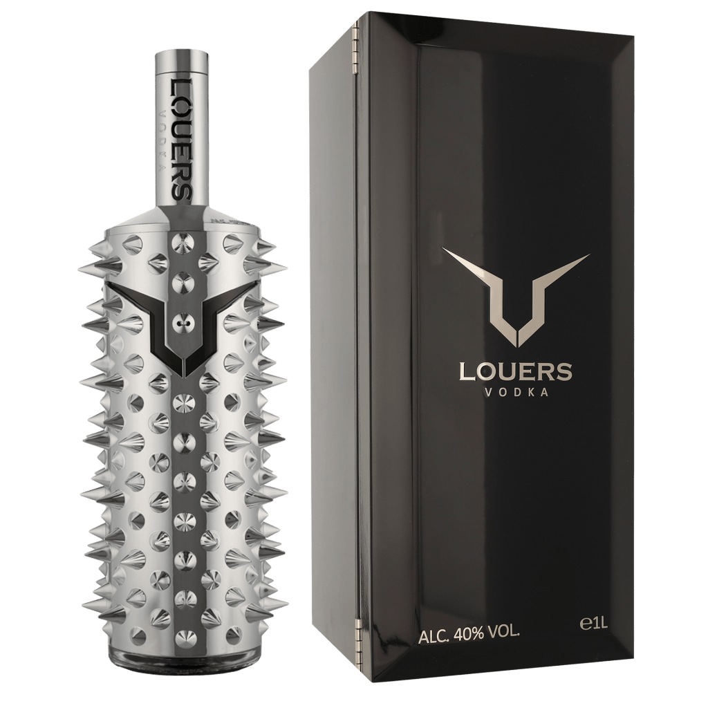 Louers Vodka + Wooden GB 1ltr Wodka