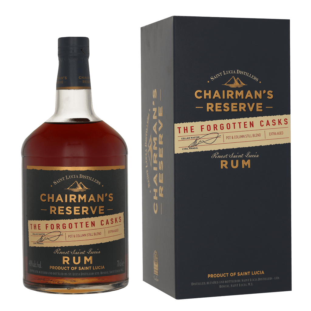 Chairman&apos;s Reserve The Forgotten Casks 70cl Rum + Giftbox