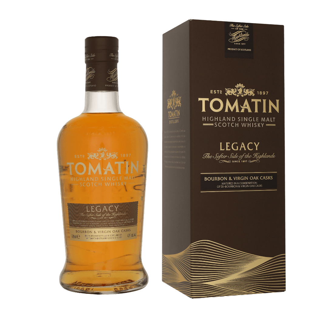 Tomatin Legacy 70cl Single Malt Whisky + Giftbox