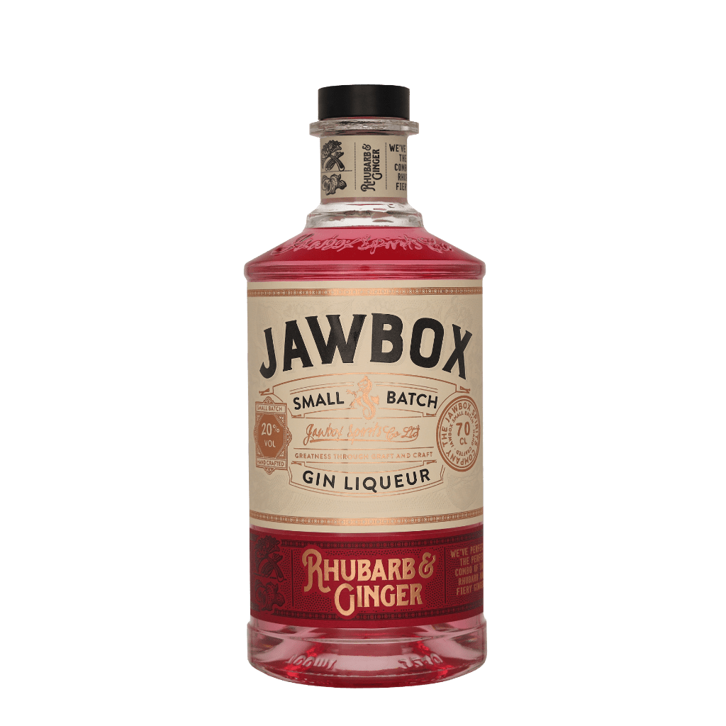 Jawbox Gin Liqueur - Rhubarb & Ginger 70cl Gin Likeur