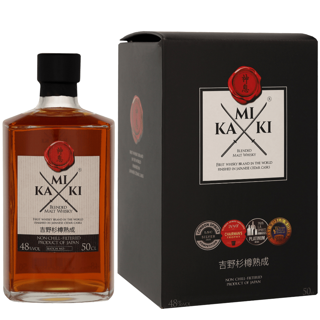 Kamiki 50cl Blended Malt Whisky + Giftbox