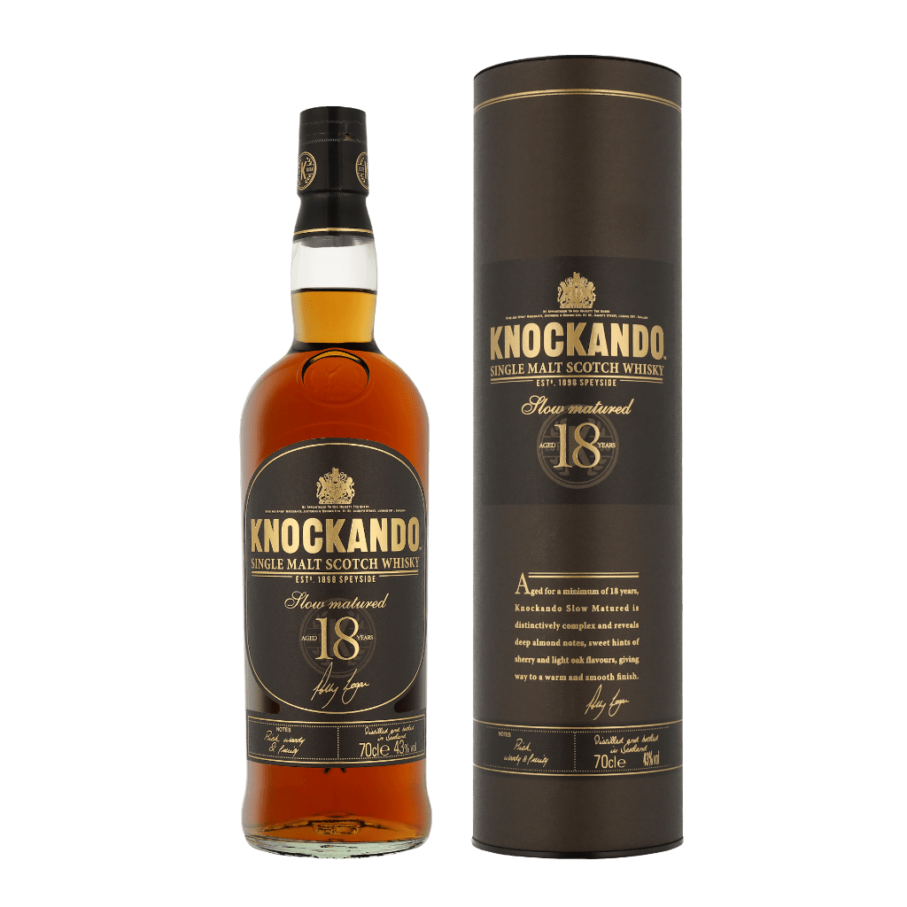 Knockando 18 Years 70cl Single Malt Whisky + Giftbox