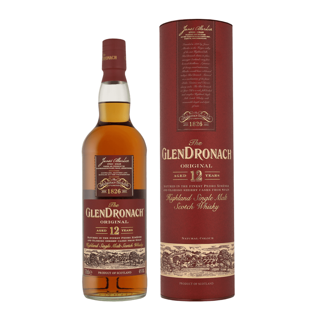 The Glendronach 12 Years 70cl Single Malt Whisky + Giftbox