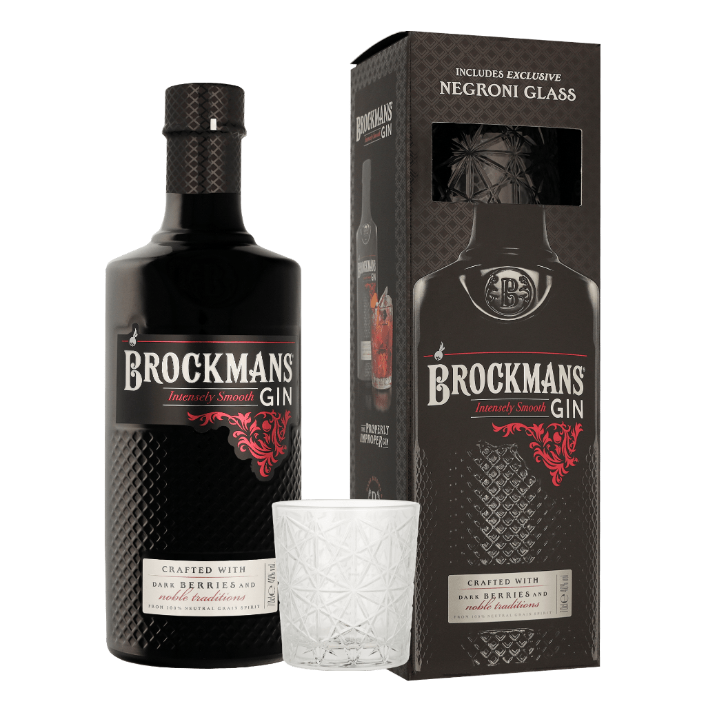 Brockmans Gin + glas 70cl Gin Geschenken