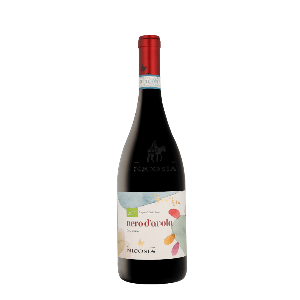 Nicosia Nero d&apos;Avola Bio/Vegan 75cl Rode Wijn