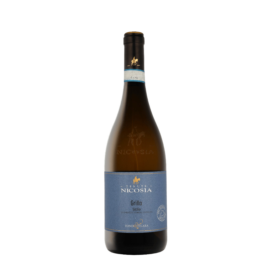 Nicosia Grillo Fondo Filare Bio 2021 75cl Witte Wijn