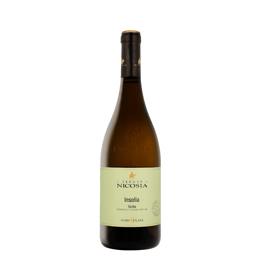 Nicosia Insolia Fondo Filare Bio 2019 75cl Witte Wijn