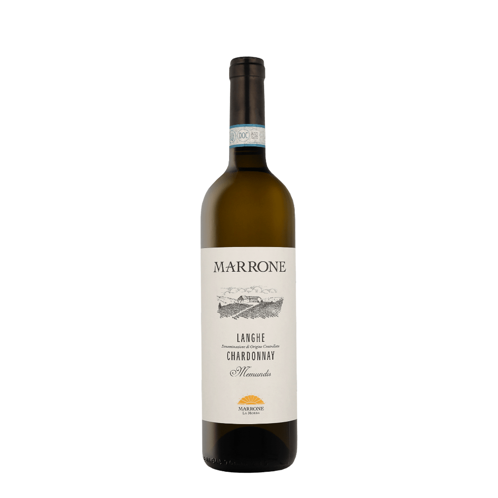 Marrone Langhe Chardonnay Memundis 2019 75cl Witte Wijn