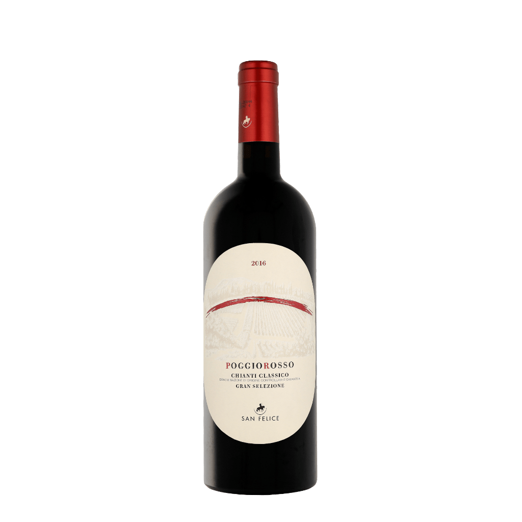 San Felice Poggio Rosso Ch. Cl. Gr. Selezione 2016 Rode Wijn