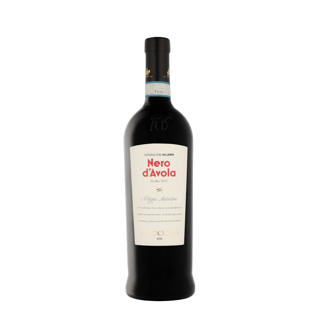 Nicosia Nero d'Avola 1898 IGT 2020 75cl Rode Wijn