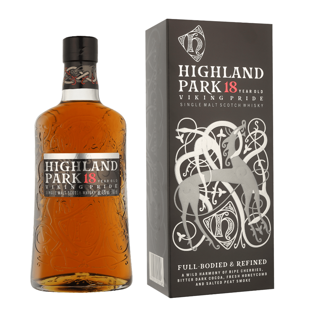 Highland Park 18 Years Viking Pride 70cl Single Malt Whisky + Giftbox