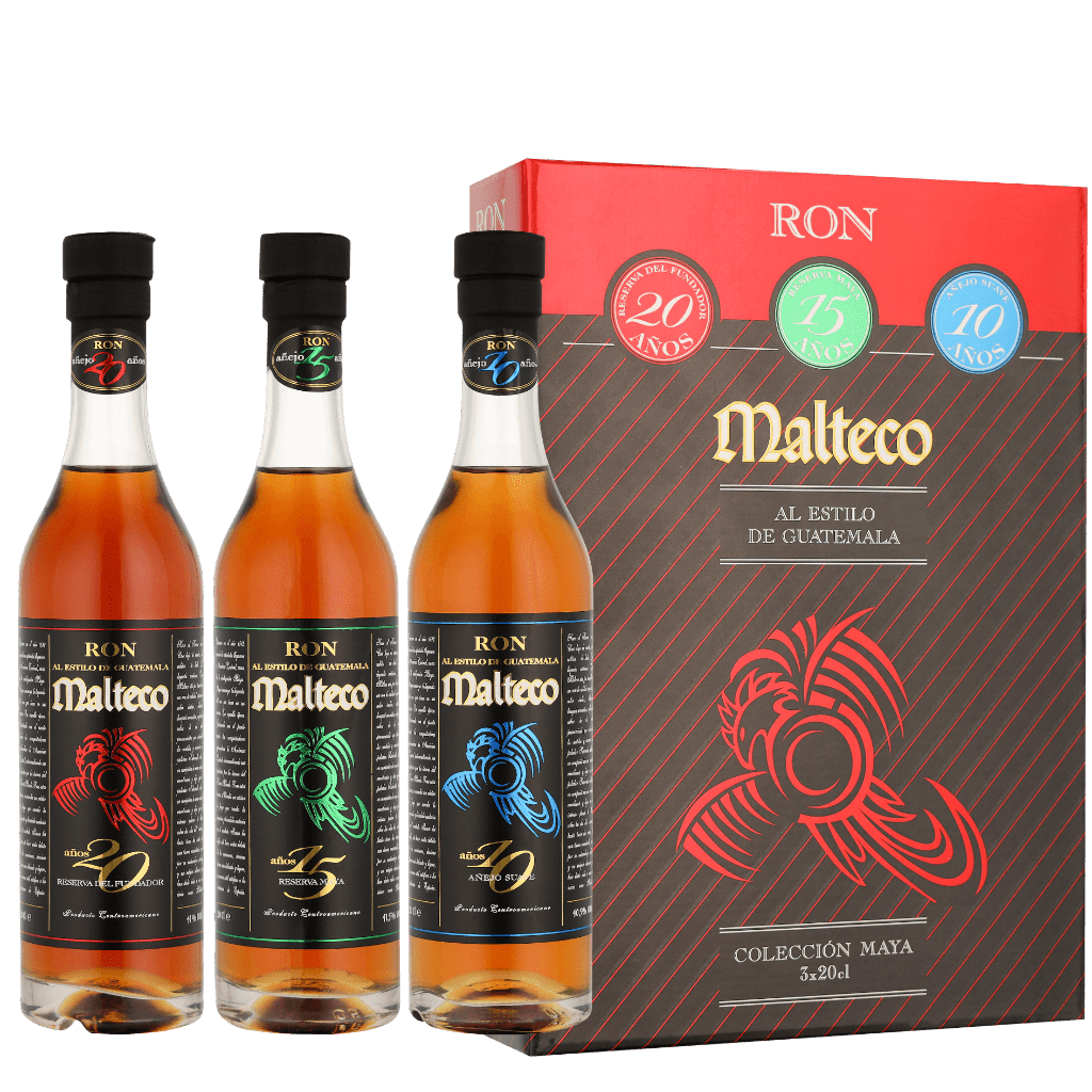 Ron Malteco Set 3x20cl Rum