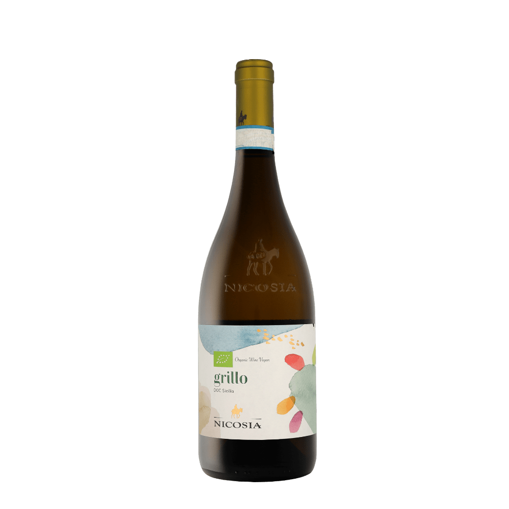 Nicosia Grillo Bio/Vegan 2021 75cl Witte Wijn