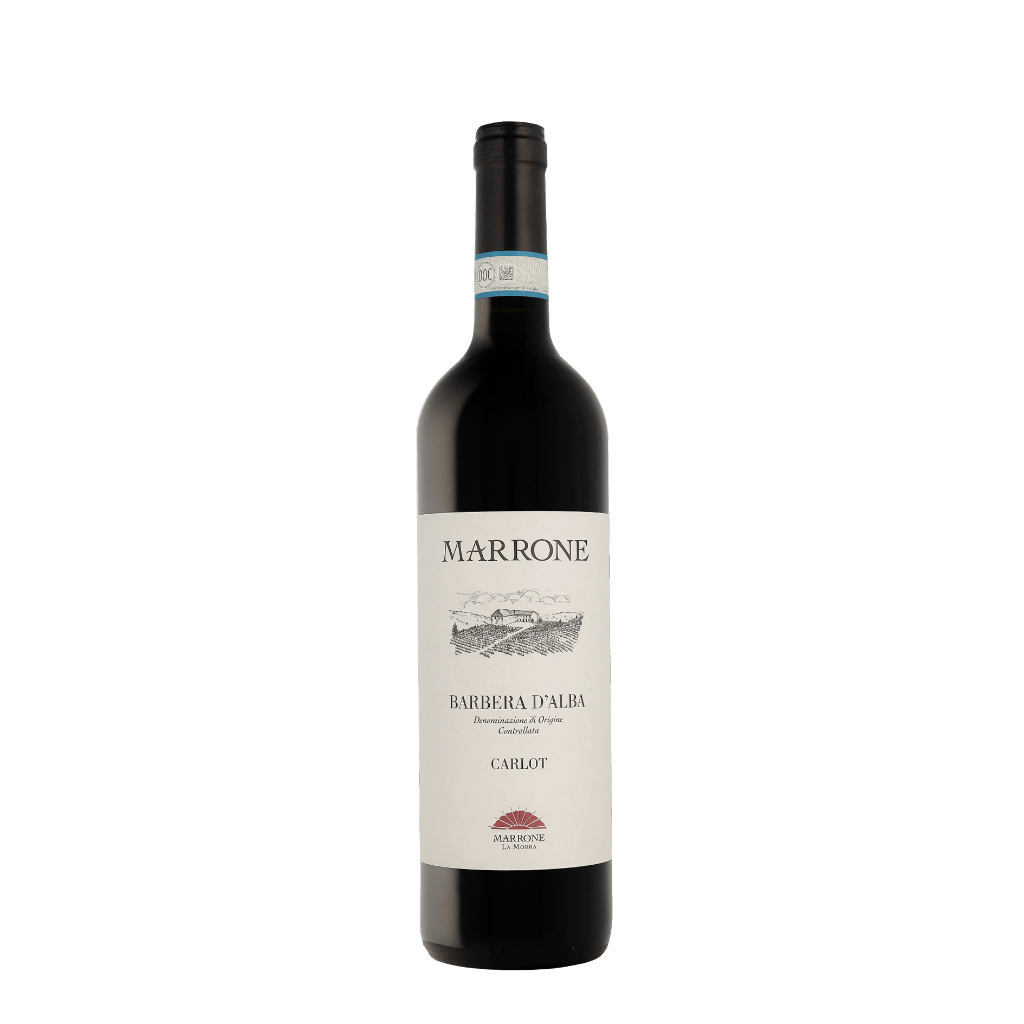 Marrone Barbera D'Abla D.O.C. 2020 â€œCarlotâ€ 75cl Rode Wijn