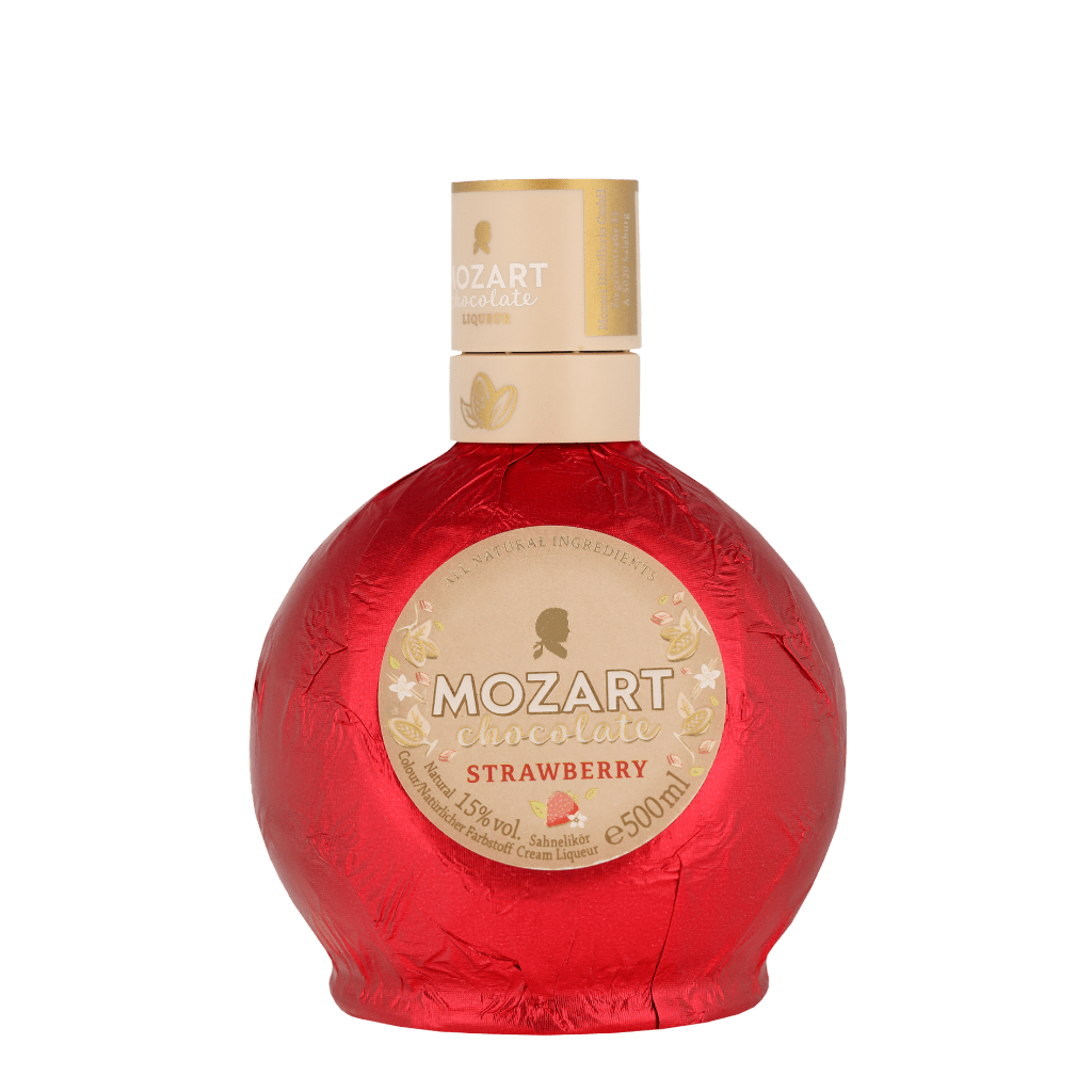 Mozart White Chocolate Strawberry 50cl Cream Likeur