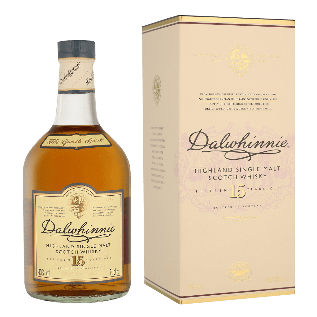 Dalwhinnie 15 Years 70cl Single Malt Whisky + Giftbox