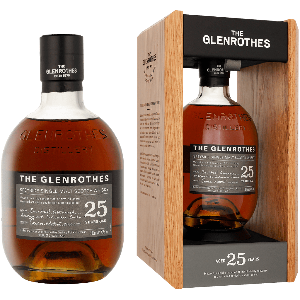 The Glenrothes 25 Years 70cl Single Malt Whisky + Giftbox