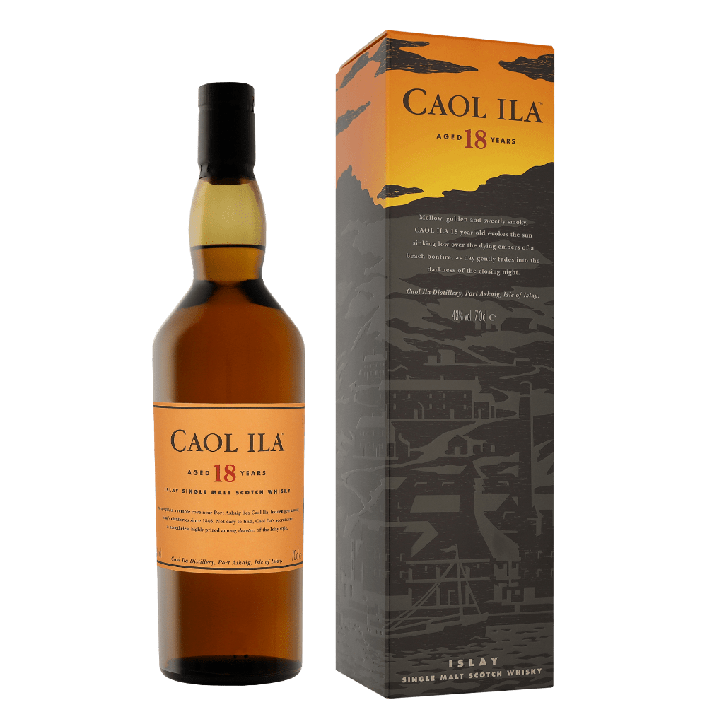 Caol Ila 18 Years 70cl Single Malt Whisky + Giftbox