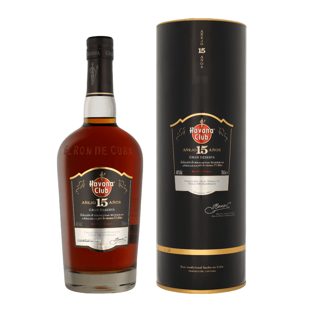 Havana Club 15 Anos 70cl Rum + Giftbox