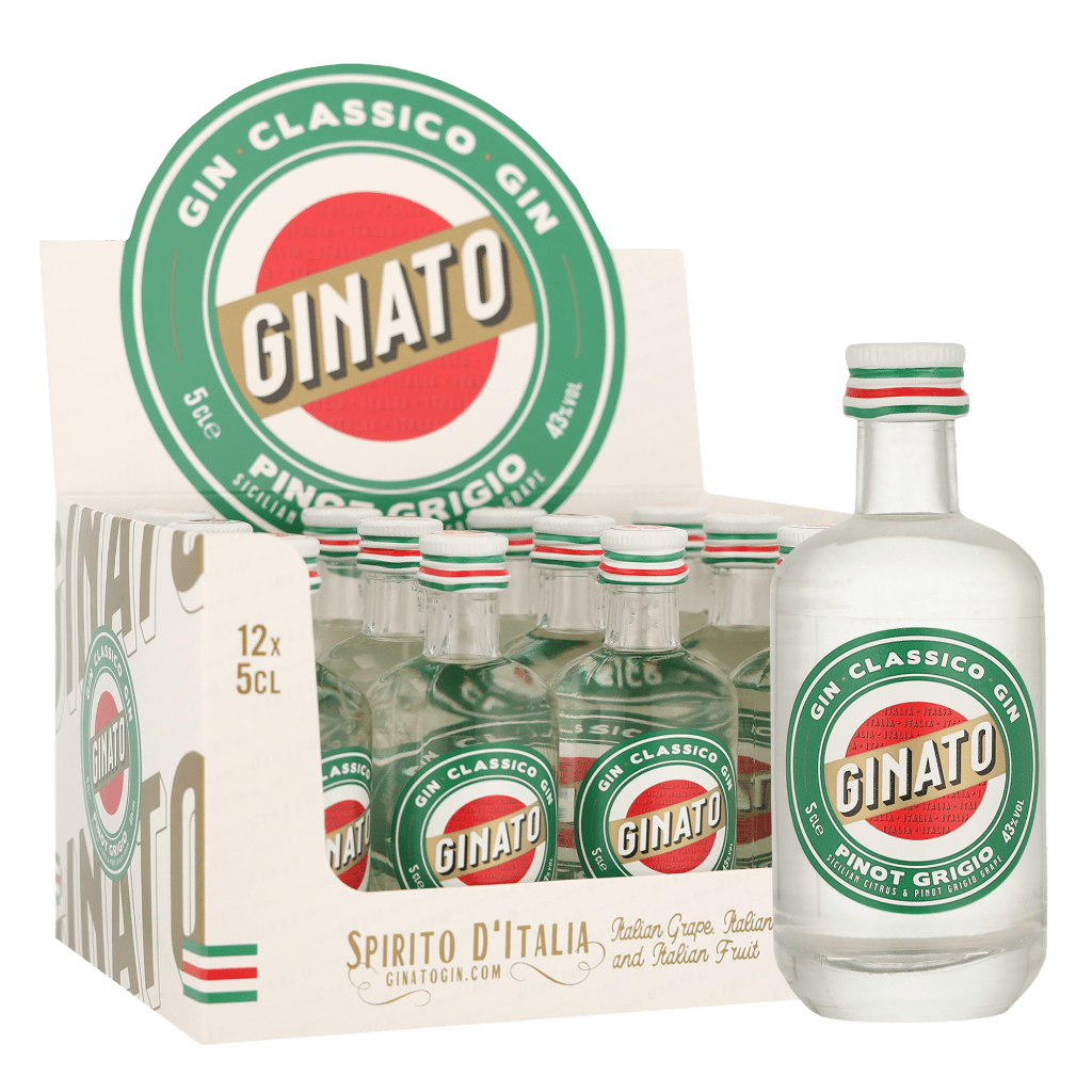 Ginato Pinot Grigio & Sicilian Lemon 1 x 5cl