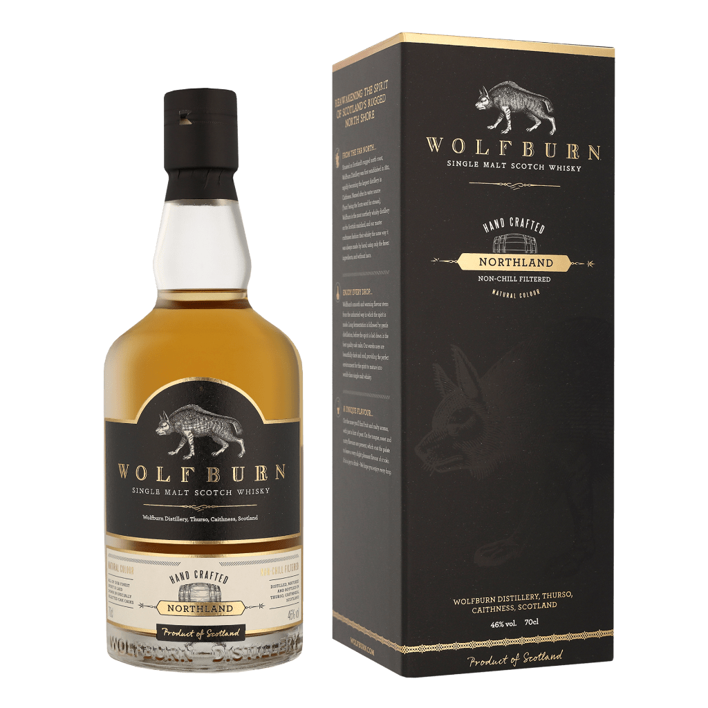 Wolfburn Northland 70cl Single Malt Whisky + Giftbox