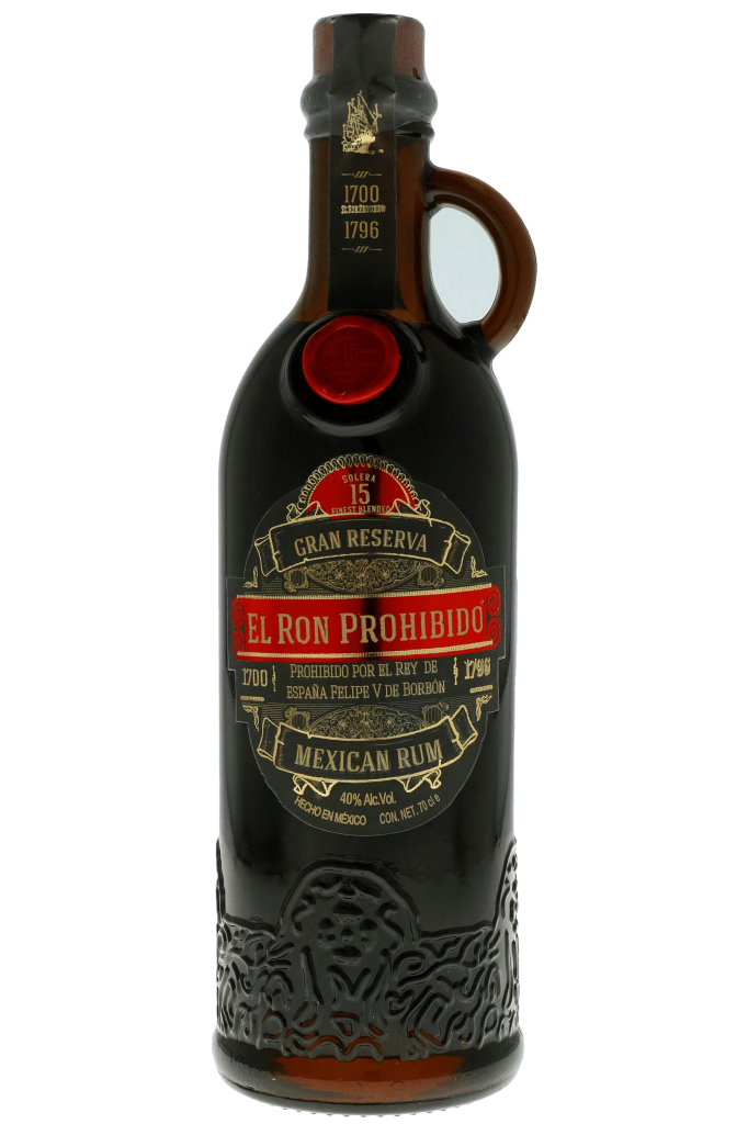 El Ron Prohibido 15 Years 70cl Rum