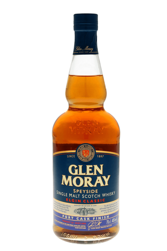 Glen Moray Port Cask Finish 70cl Single Malt Whisky + Giftbox