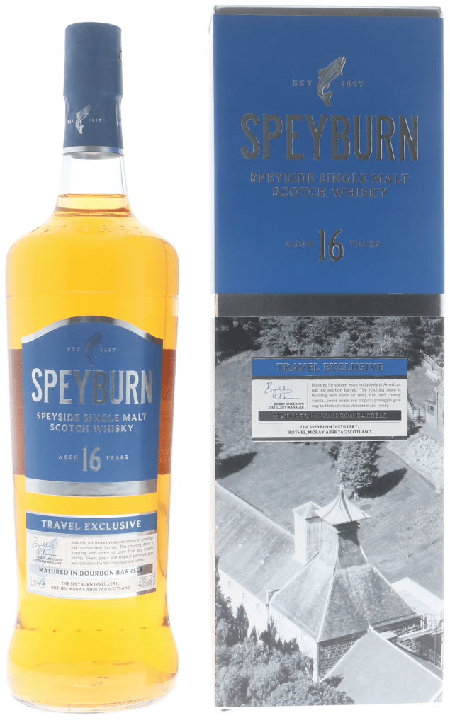 Speyburn 16 Years 1ltr Single Malt Whisky + Giftbox