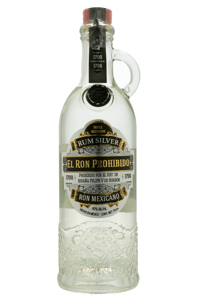 El Ron Prohibido Silver 70cl Witte Rum