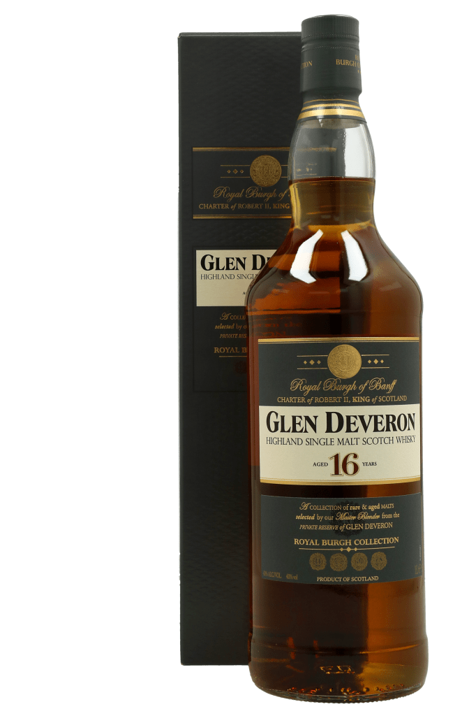 Glen Deveron 16 Years 1ltr Single Malt Whisky + Giftbox