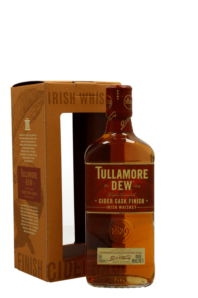 Tullamore Dew Cider Cask Finish 50cl Blended Whisky + Giftbox