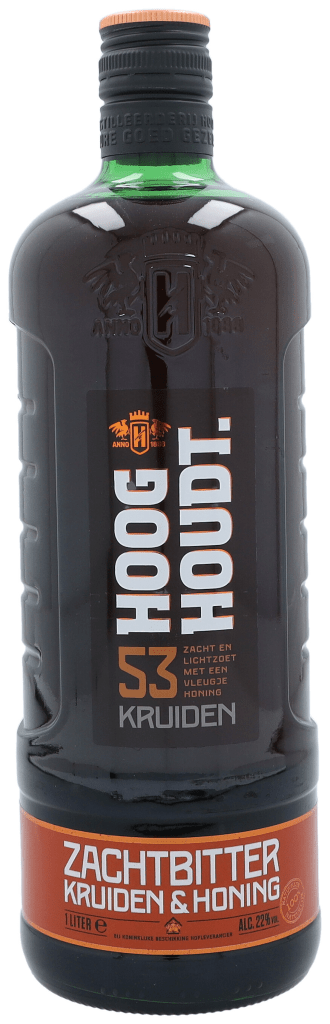 Hooghoudt Zachtbitter 1ltr Kruidenbitter