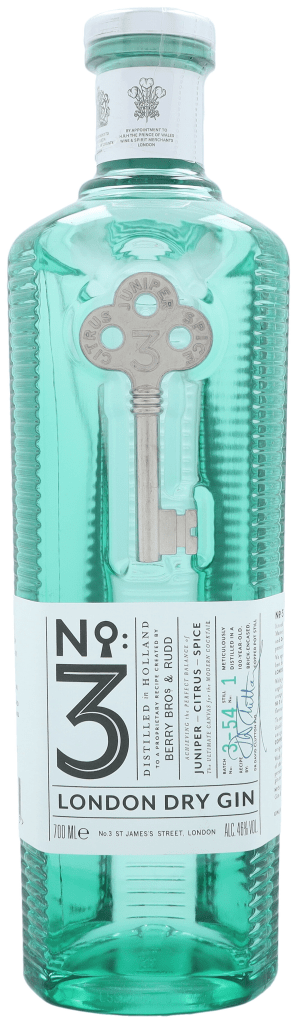 No.3 London Dry Gin 70cl