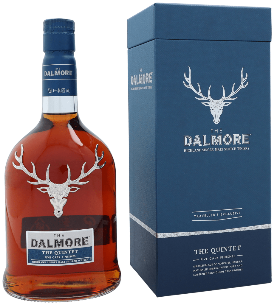 The Dalmore Quintet 70cl Single Malt Whisky + Giftbox