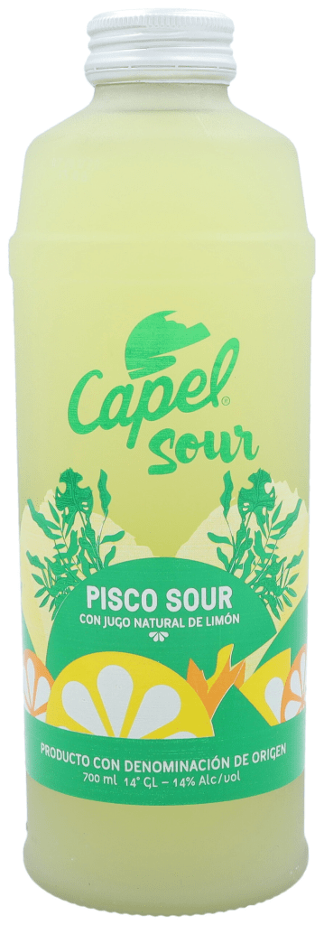 Pisco Capel Sour Con Limon 70cl