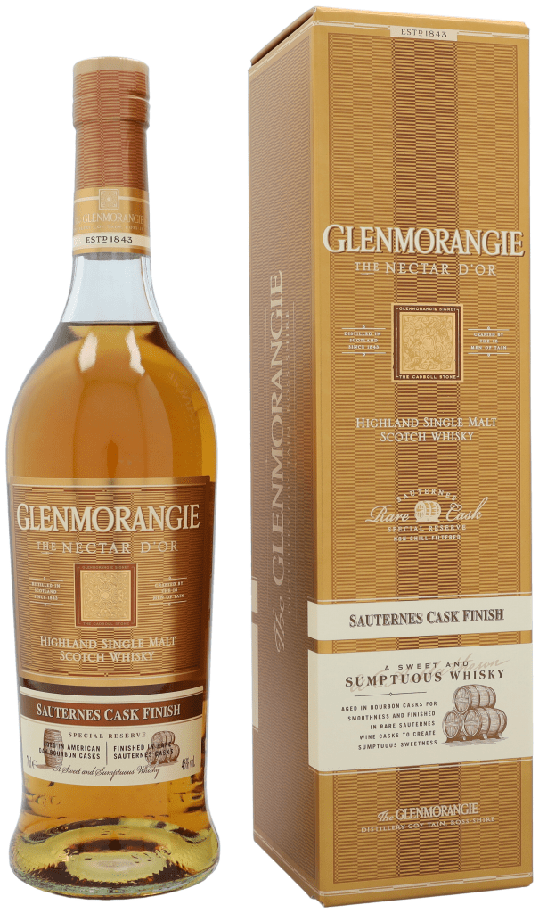 Glenmorangie Nectar D&apos;or 70cl Single Malt Whisky + Giftbox