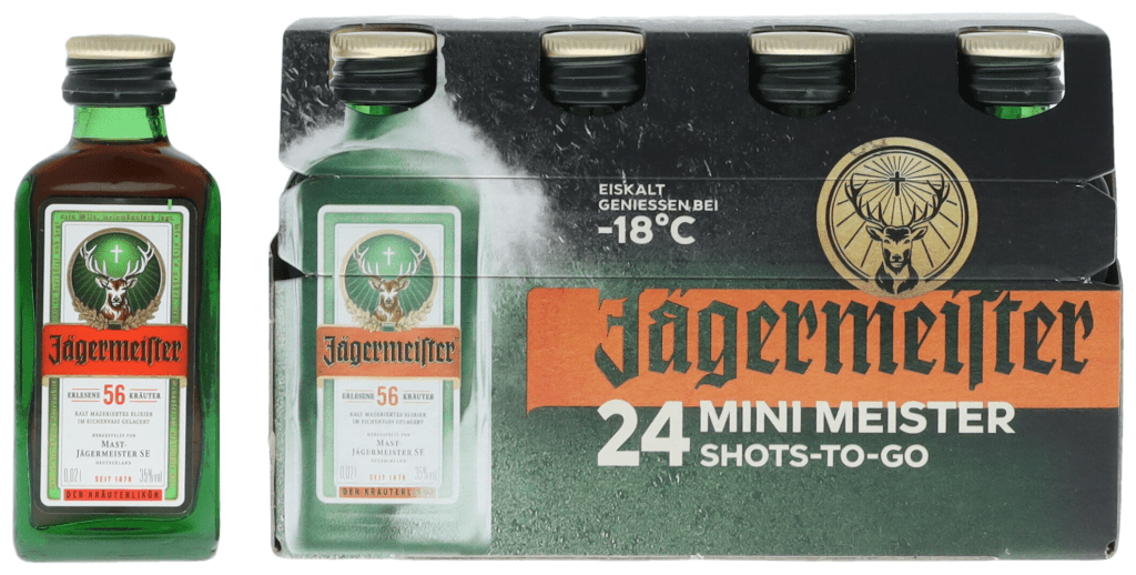 Jagermeister 24 x 2cl Kruidenbitter