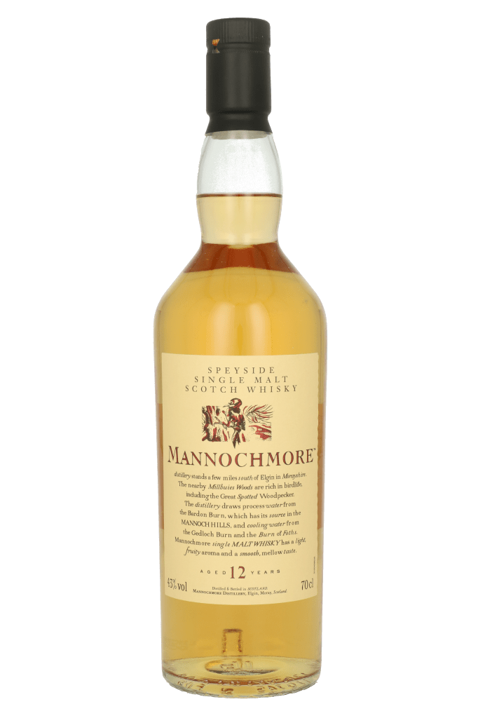 Mannochmore 12 Years - Flora & Fauna 70cl Single Malt Whisky