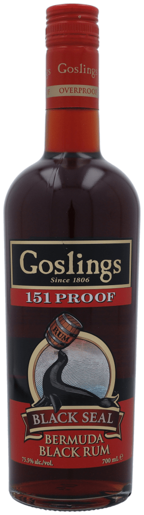 Gosling&apos;s Black Seal 151 Proof 70cl Rum