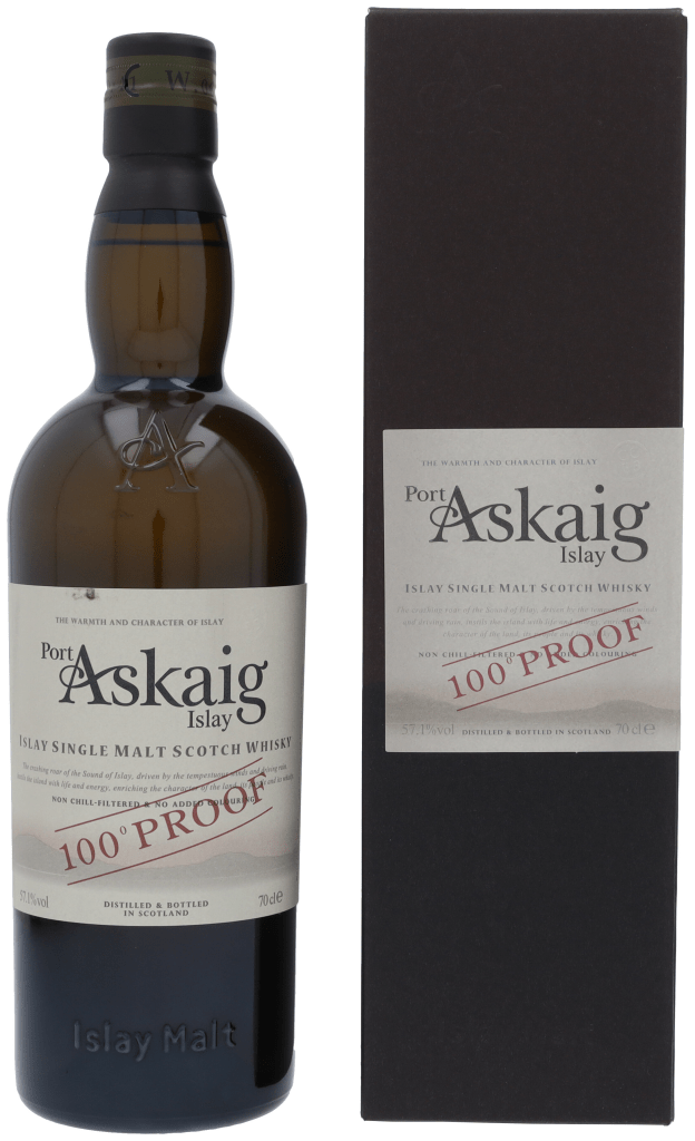 Port Askaig 100 Proof 70cl Single Malt Whisky + Giftbox