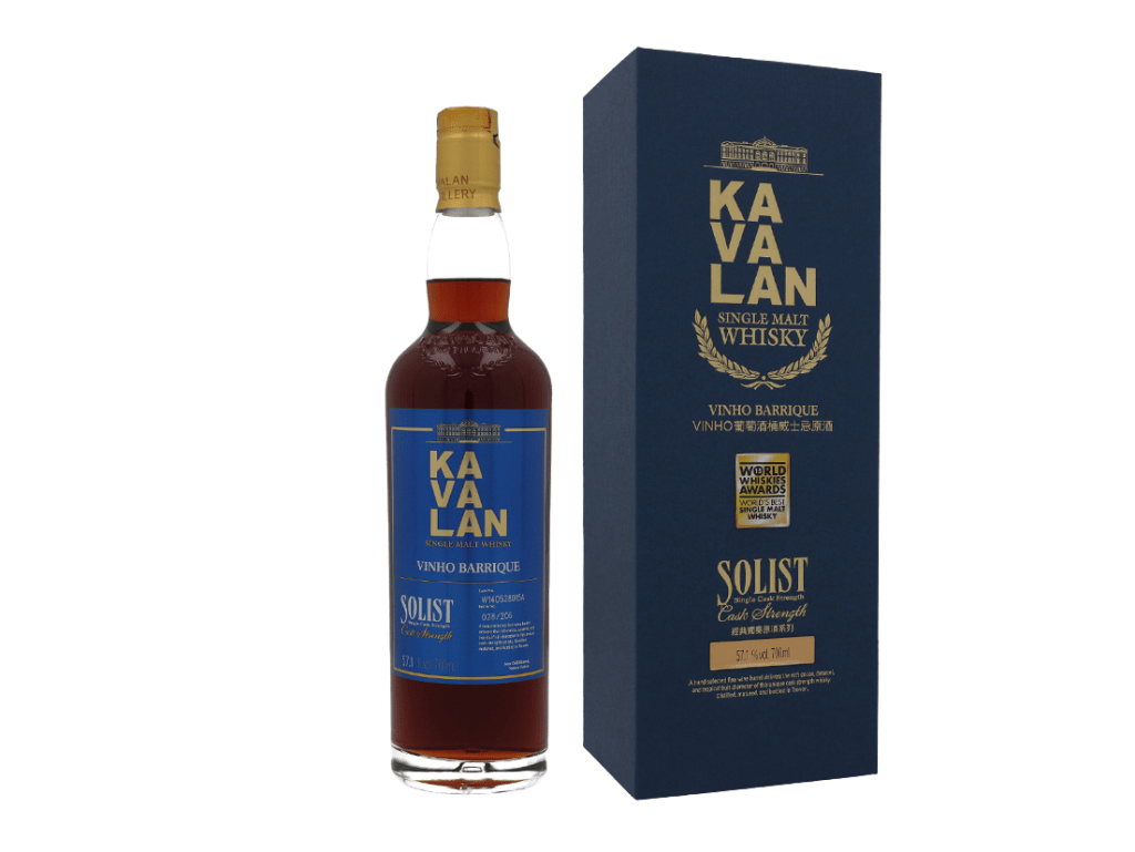 Kavalan Solist Vinho Barrique 70cl 3 Single Malt Whisky + Giftbox