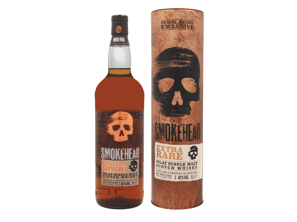 Smokehead Extra Rare 1ltr Single Malt Whisky + Giftbox