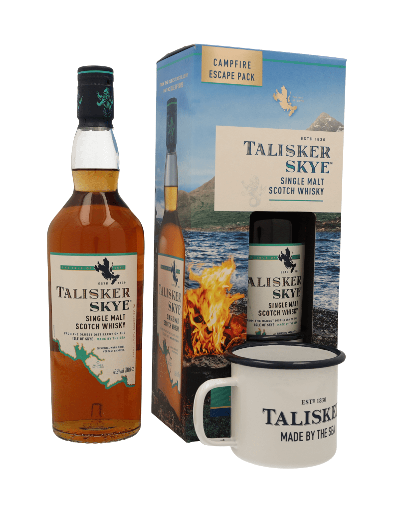 Talisker Skye Campfire Escape Pack + Mug 70cl Whisky Geschenken