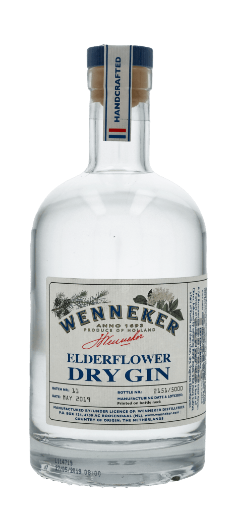 Wenneker Elderflower Dry Gin 70cl