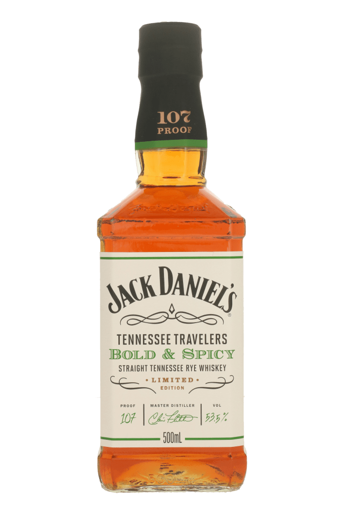 Jack Daniel Tennessee Travelers Bold & Spicy 50cl Tennessee Whiskey