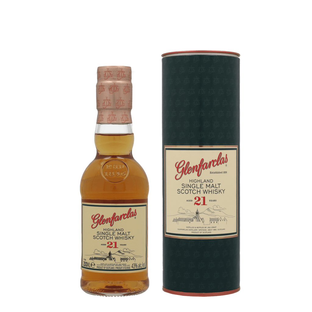 Glenfarclas 21 Years 20cl Single Malt Whisky + Giftbox