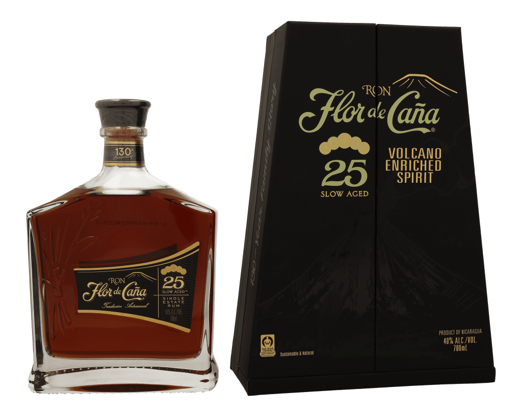 Flor De Cana 25 Years 70cl Rum + Giftbox