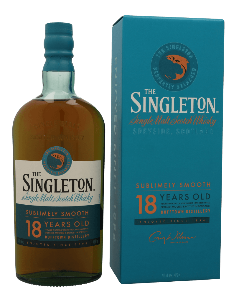 The Singleton Of Dufftown 18 Years 70cl Single Malt Whisky + Giftbox