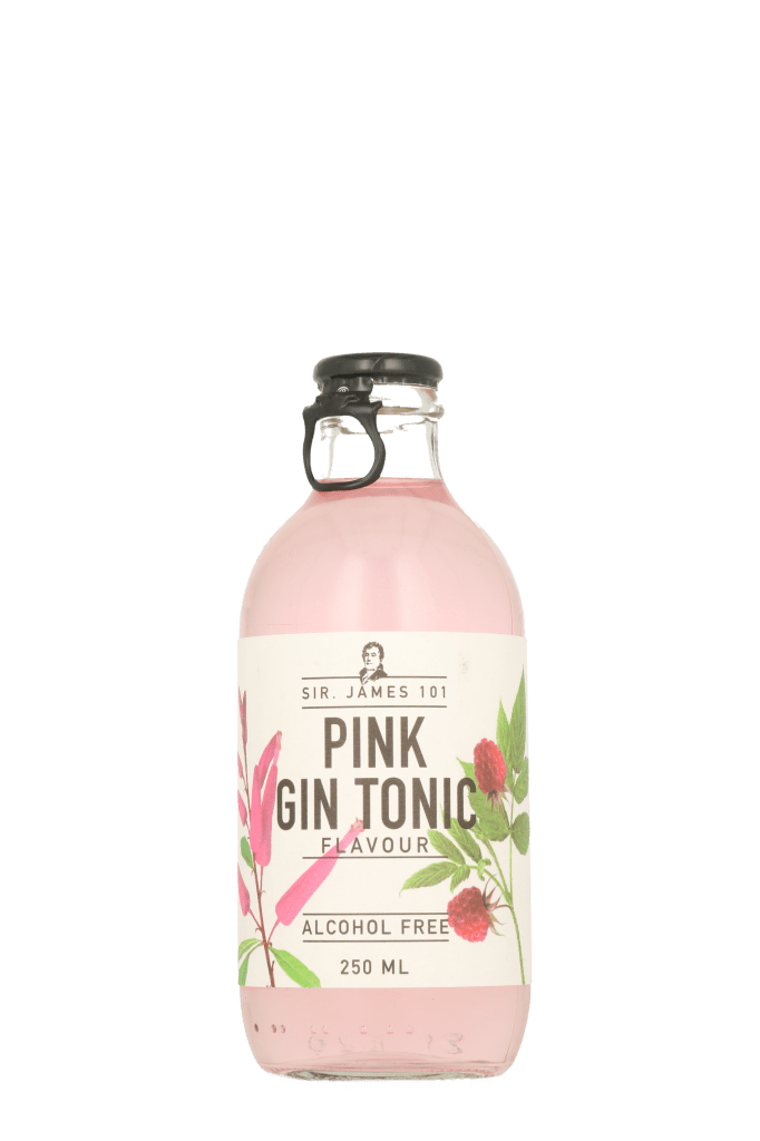 Sir James 101 Pink Gin Tonic 25cl Alcoholvrije Spirit